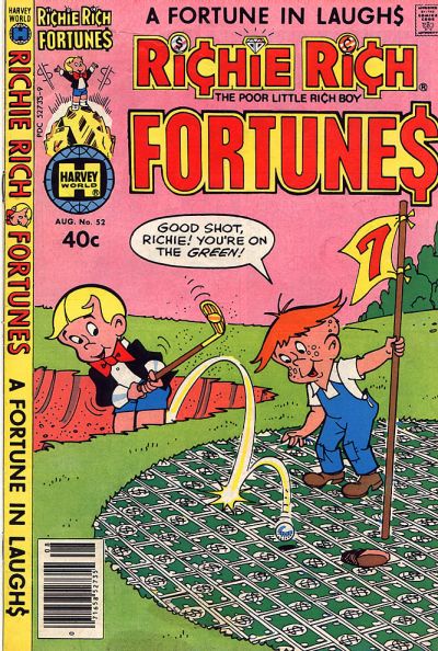 Cover for Richie Rich Fortunes (Harvey, 1971 series) #52