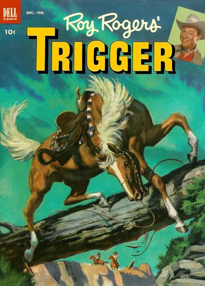 Cover for Roy Rogers' Trigger (Dell, 1951 series) #7