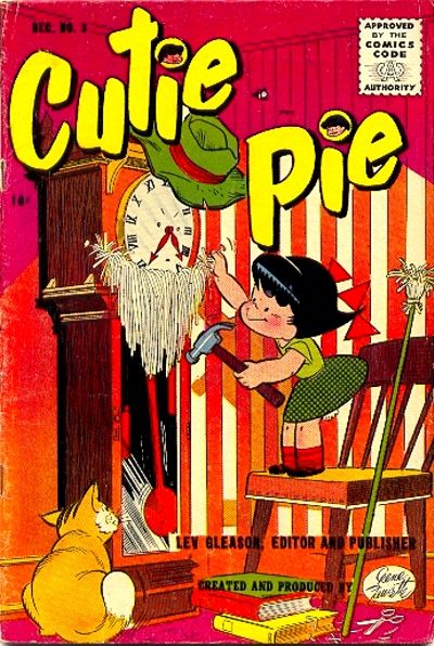 Cover for Cutie Pie (Lev Gleason, 1955 series) #3