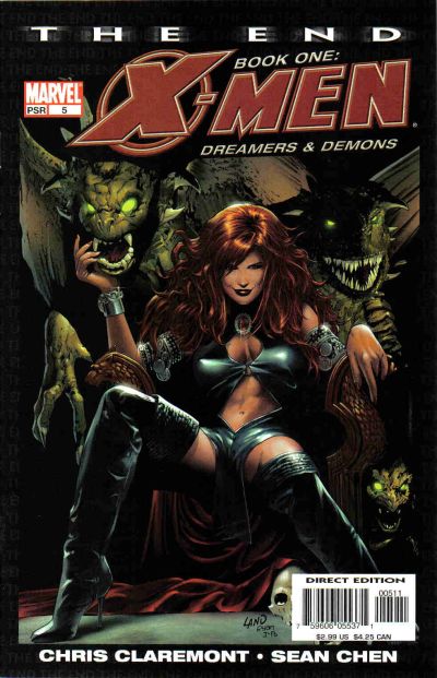 Cover for X-Men: The End (Marvel, 2004 series) #5 [Direct Edition]