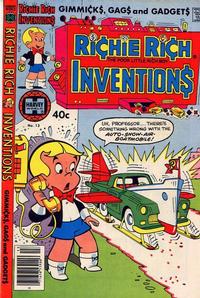 Cover Thumbnail for Richie Rich Inventions (Harvey, 1977 series) #13