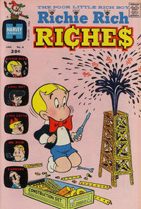Cover Thumbnail for Richie Rich Riches (Harvey, 1972 series) #4