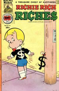 Cover Thumbnail for Richie Rich Riches (Harvey, 1972 series) #24