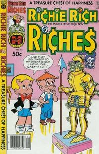 Cover Thumbnail for Richie Rich Riches (Harvey, 1972 series) #52