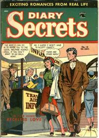Cover Thumbnail for Diary Secrets (St. John, 1952 series) #18