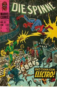 Cover for Die Spinne (BSV - Williams, 1974 series) #83