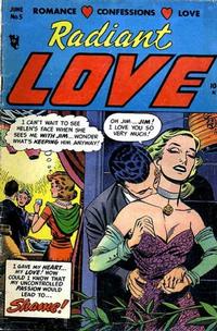 Cover Thumbnail for Radiant Love (Stanley Morse, 1953 series) #5