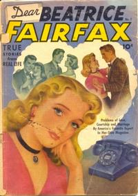 Cover Thumbnail for Dear Beatrice Fairfax (Pines, 1950 series) #7