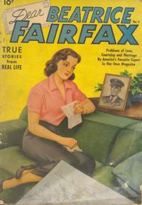 Cover for Dear Beatrice Fairfax (Pines, 1950 series) #9