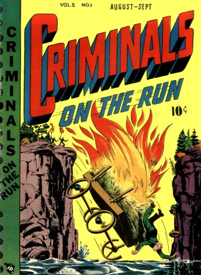 Cover for Criminals on the Run (Novelty / Premium / Curtis, 1948 series) #v5#1