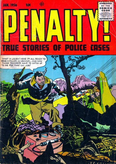 Cover for Penalty (Ace Magazines, 1955 series) #48