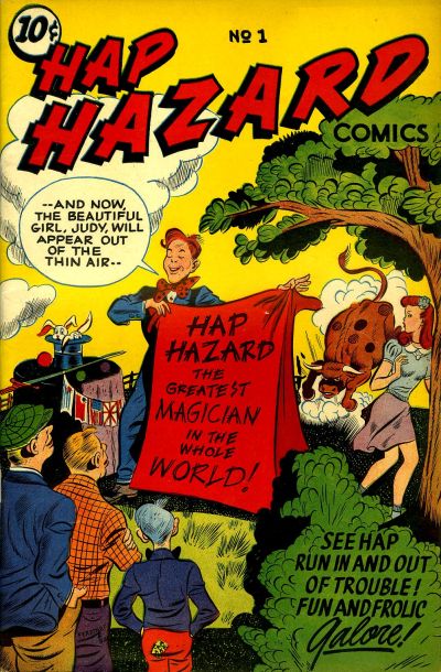 Cover for Hap Hazard Comics (Ace Magazines, 1944 series) #1