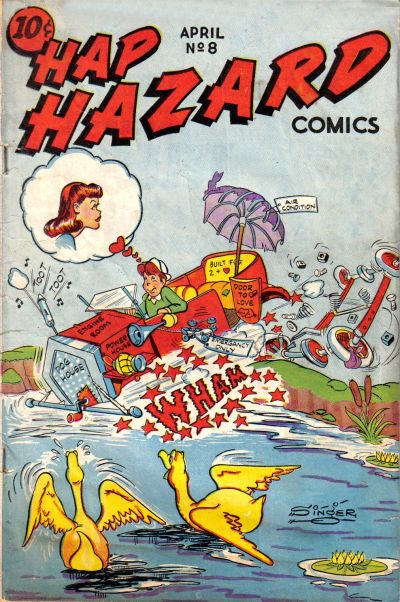 Cover for Hap Hazard Comics (Ace Magazines, 1944 series) #8