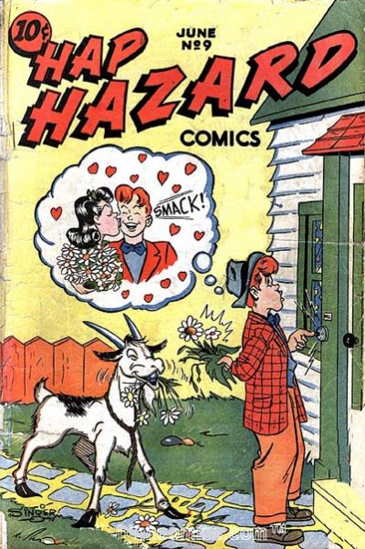 Cover for Hap Hazard Comics (Ace Magazines, 1944 series) #9