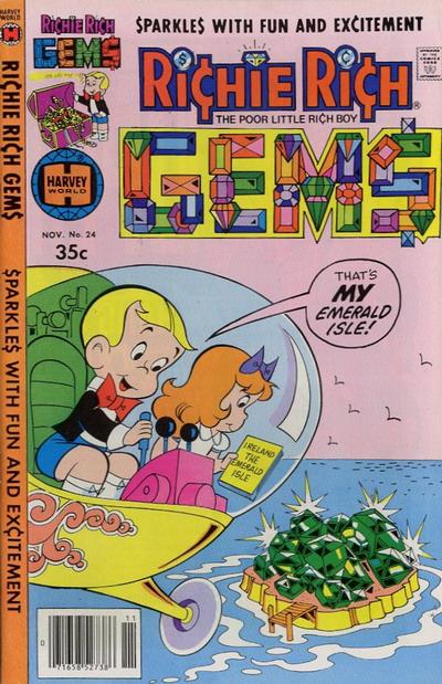 Cover for Richie Rich Gems (Harvey, 1974 series) #24