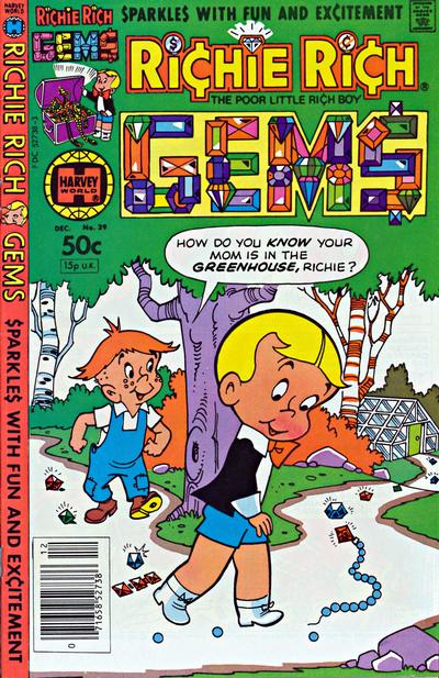 Cover for Richie Rich Gems (Harvey, 1974 series) #39