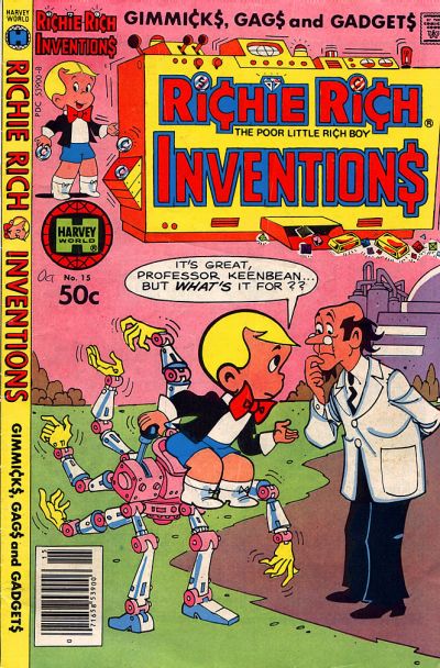 Cover for Richie Rich Inventions (Harvey, 1977 series) #15