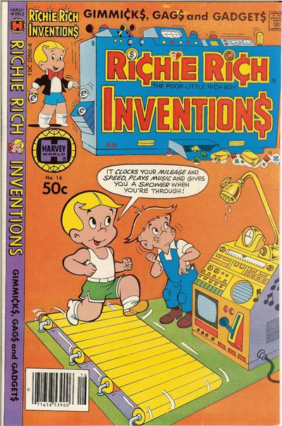 Cover for Richie Rich Inventions (Harvey, 1977 series) #16