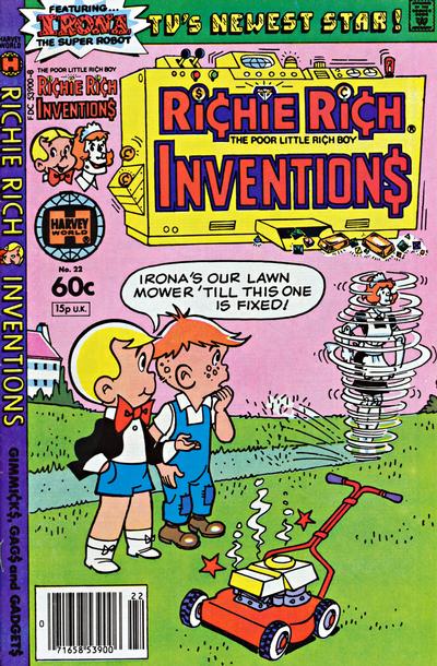 Cover for Richie Rich Inventions (Harvey, 1977 series) #22