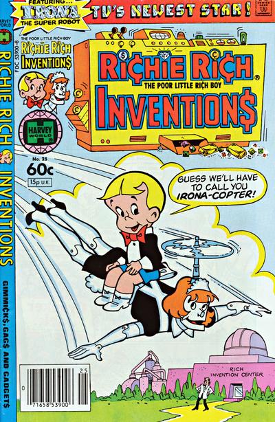 Cover for Richie Rich Inventions (Harvey, 1977 series) #25