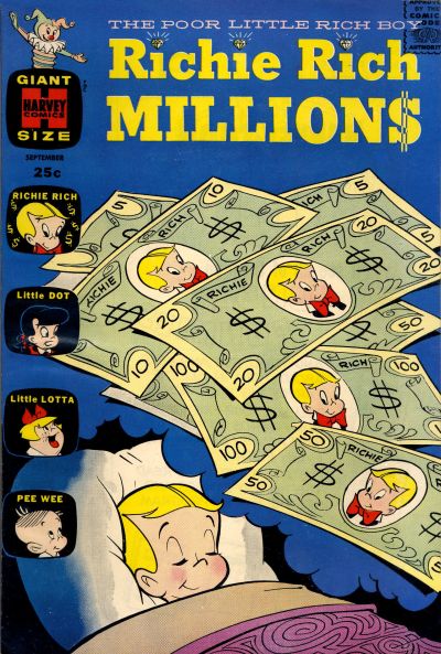 Cover for Richie Rich Millions (Harvey, 1961 series) #1