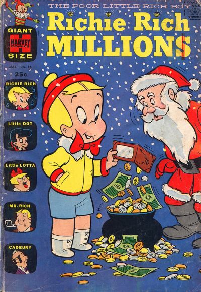 Cover for Richie Rich Millions (Harvey, 1961 series) #16