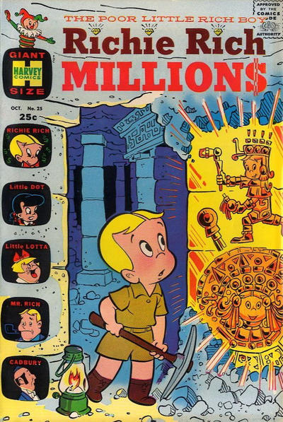 Cover for Richie Rich Millions (Harvey, 1961 series) #25