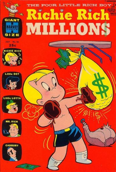 Cover for Richie Rich Millions (Harvey, 1961 series) #36