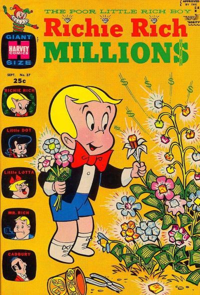 Cover for Richie Rich Millions (Harvey, 1961 series) #37