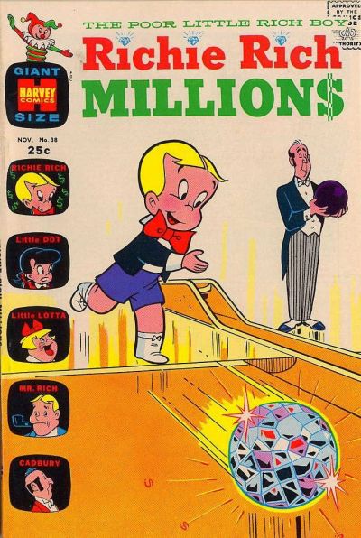 Cover for Richie Rich Millions (Harvey, 1961 series) #38