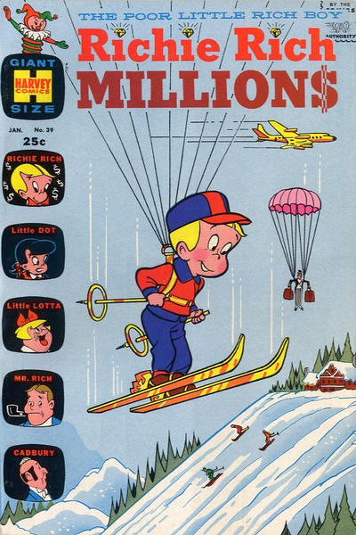 Cover for Richie Rich Millions (Harvey, 1961 series) #39