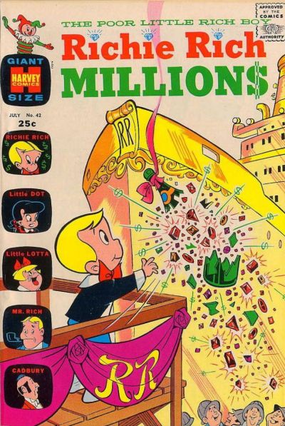 Cover for Richie Rich Millions (Harvey, 1961 series) #42