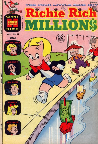 Cover for Richie Rich Millions (Harvey, 1961 series) #59