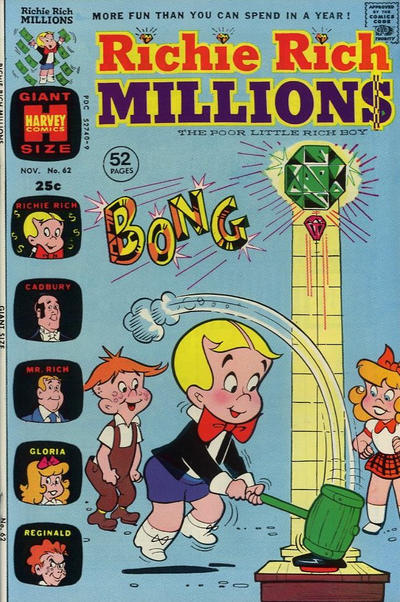 Cover for Richie Rich Millions (Harvey, 1961 series) #62