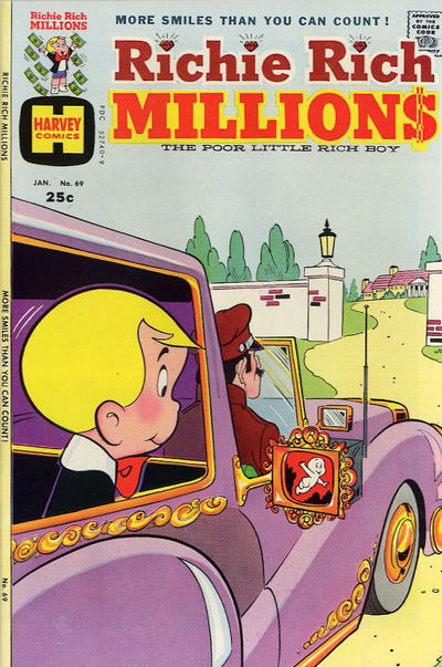 Cover for Richie Rich Millions (Harvey, 1961 series) #69
