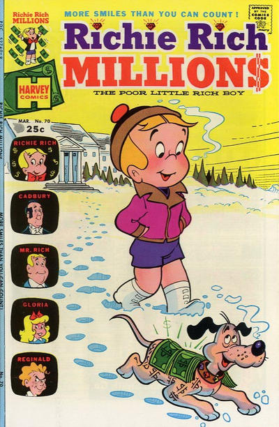 Cover for Richie Rich Millions (Harvey, 1961 series) #70