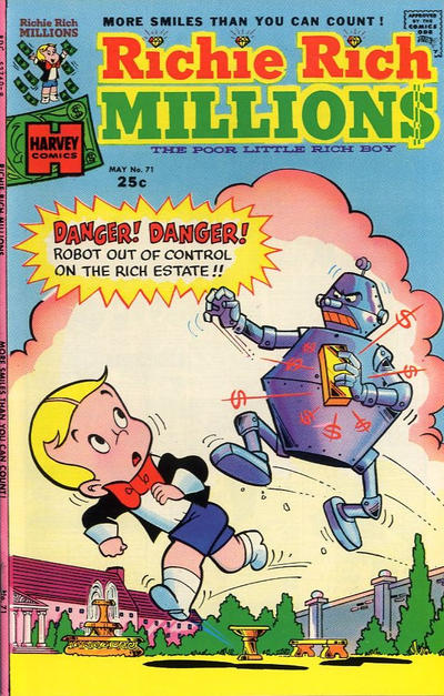 Cover for Richie Rich Millions (Harvey, 1961 series) #71