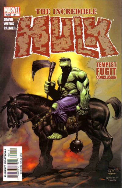 Cover for Incredible Hulk (Marvel, 2000 series) #81 [Direct Edition]