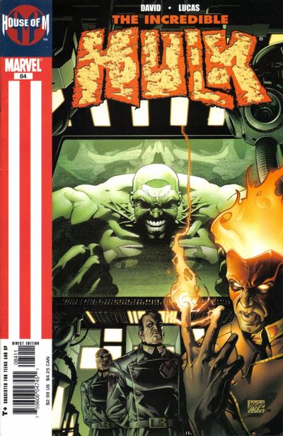 Cover for Incredible Hulk (Marvel, 2000 series) #84 [Direct Edition]