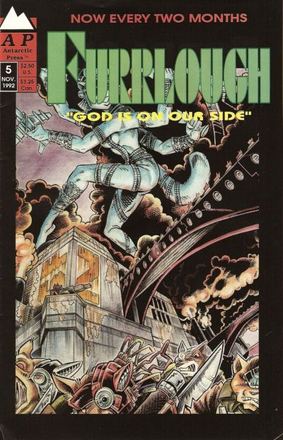 Cover for Furrlough (Antarctic Press, 1991 series) #5