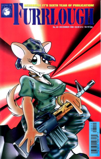 Cover for Furrlough (Antarctic Press, 1991 series) #48