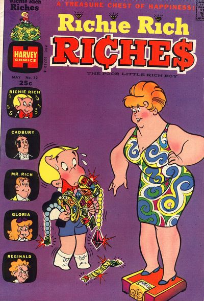 Cover for Richie Rich Riches (Harvey, 1972 series) #12
