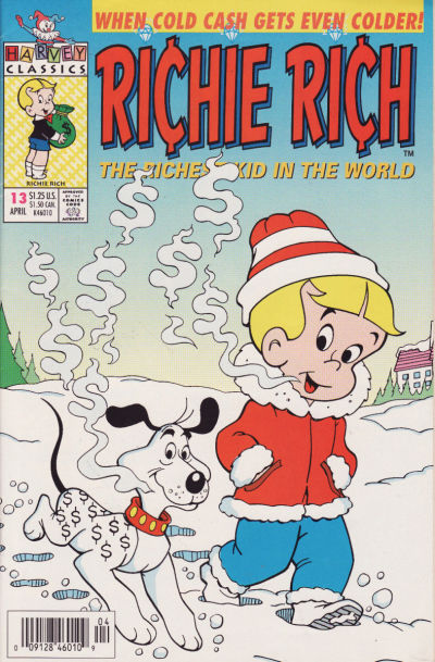 Cover for Richie Rich (Harvey, 1991 series) #13 [Newsstand]