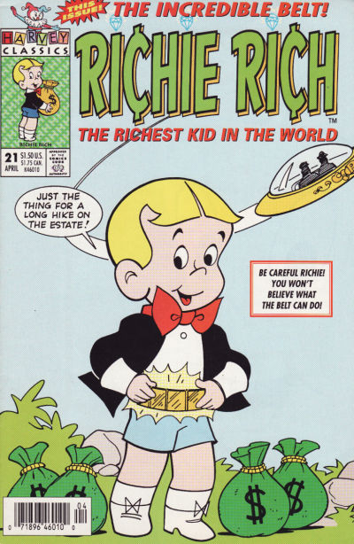 Cover for Richie Rich (Harvey, 1991 series) #21