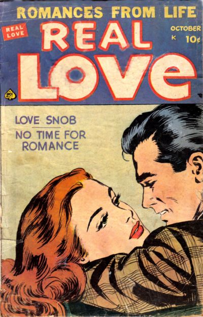 Cover for Real Love (Ace Magazines, 1949 series) #28