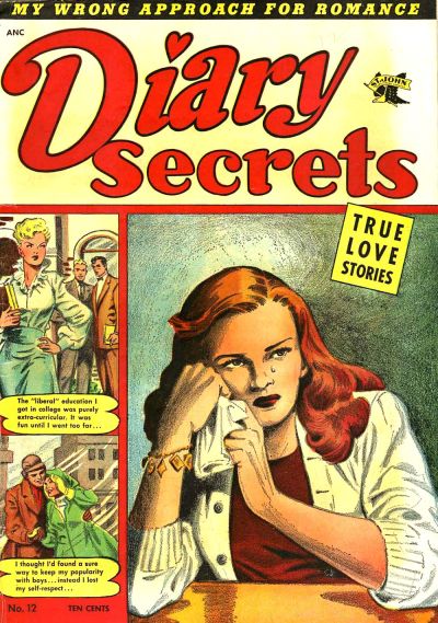 Cover for Diary Secrets (St. John, 1952 series) #12