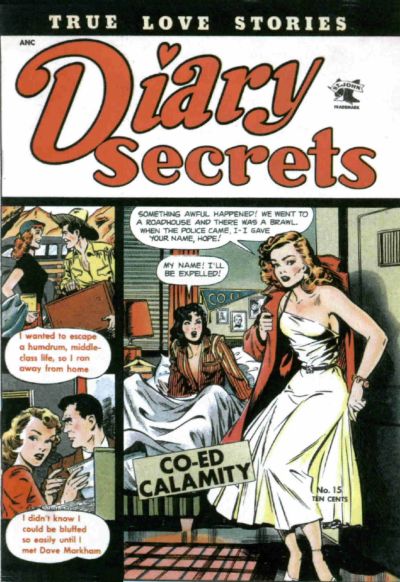 Cover for Diary Secrets (St. John, 1952 series) #15