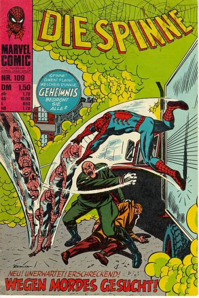 Cover for Die Spinne (BSV - Williams, 1974 series) #109