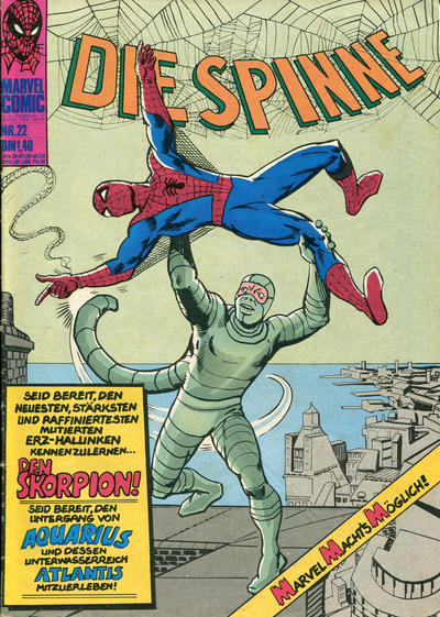 Cover for Die Spinne (BSV - Williams, 1974 series) #22