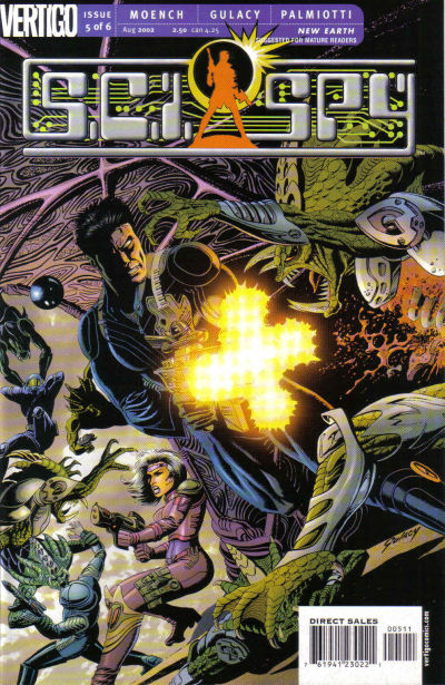 Cover for Sci-Spy (DC, 2002 series) #5
